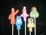 418sp Gabba Doo Chocolate or Hard Candy Lollipop Mold 418sp Gabba Doo Chocolate or Hard Candy Lollipop Mold